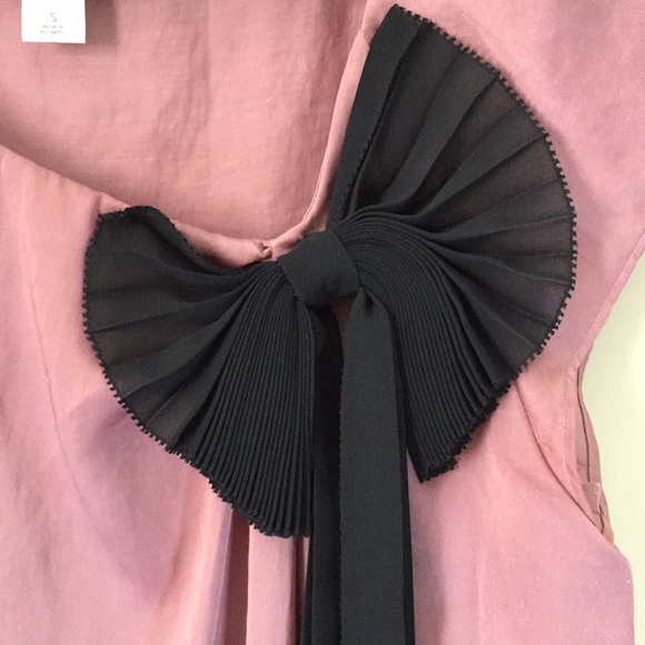 Loft by Ann Taylor pink blouse S - Picture 2 of 5